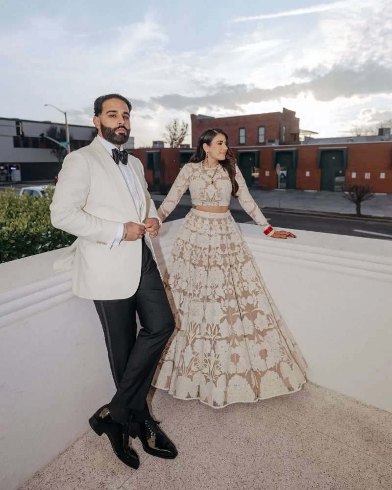 Reception Look
In Sabyasachi
& Tom Ford