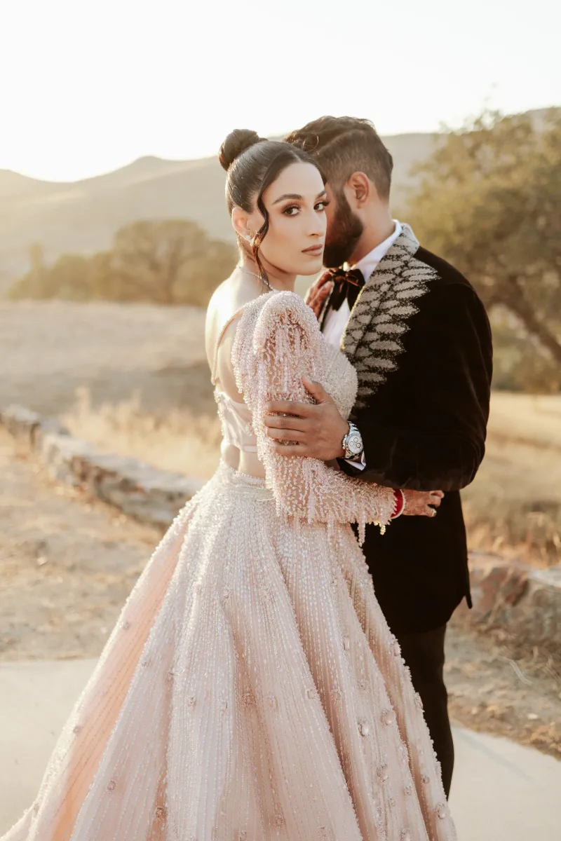 They Met Through a Makeup Artist's Instagram Page, Then Planned Their Wedding Around Her Calendar